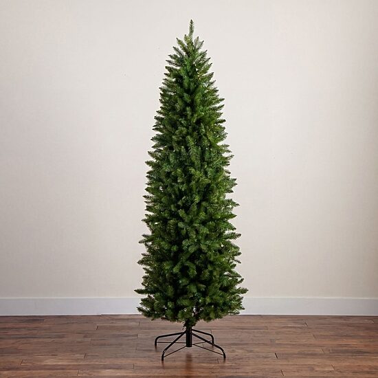 Nearly Natural 7ft Slim Green Mountain Pine 7 Foot Pine Christmas Tree