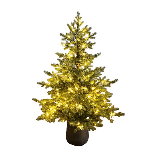 Nearly Natural 4 Foot Pre-Lit Pine Christmas Tree