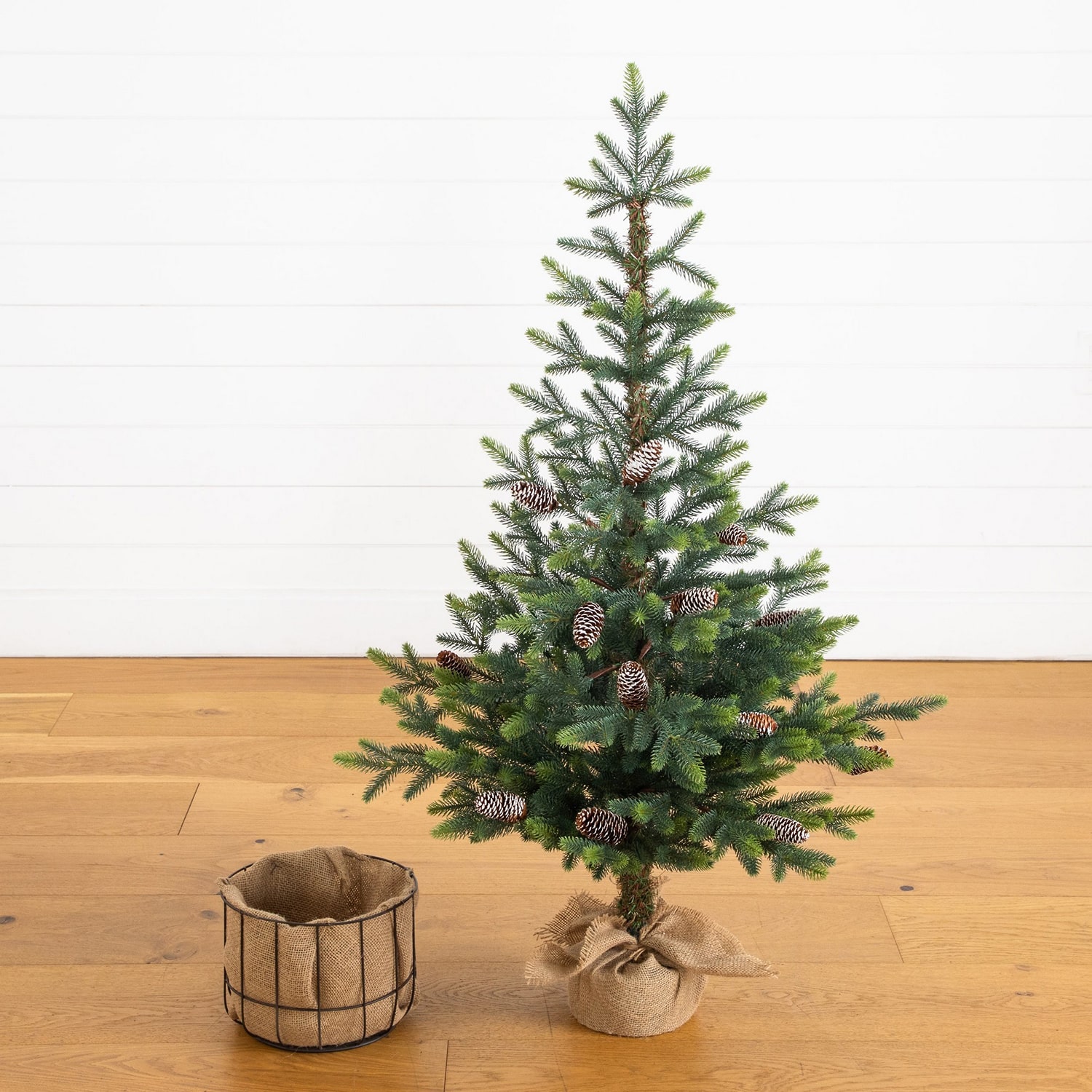 Nearly Natural Balsam 4 Foot Fir Christmas Tree