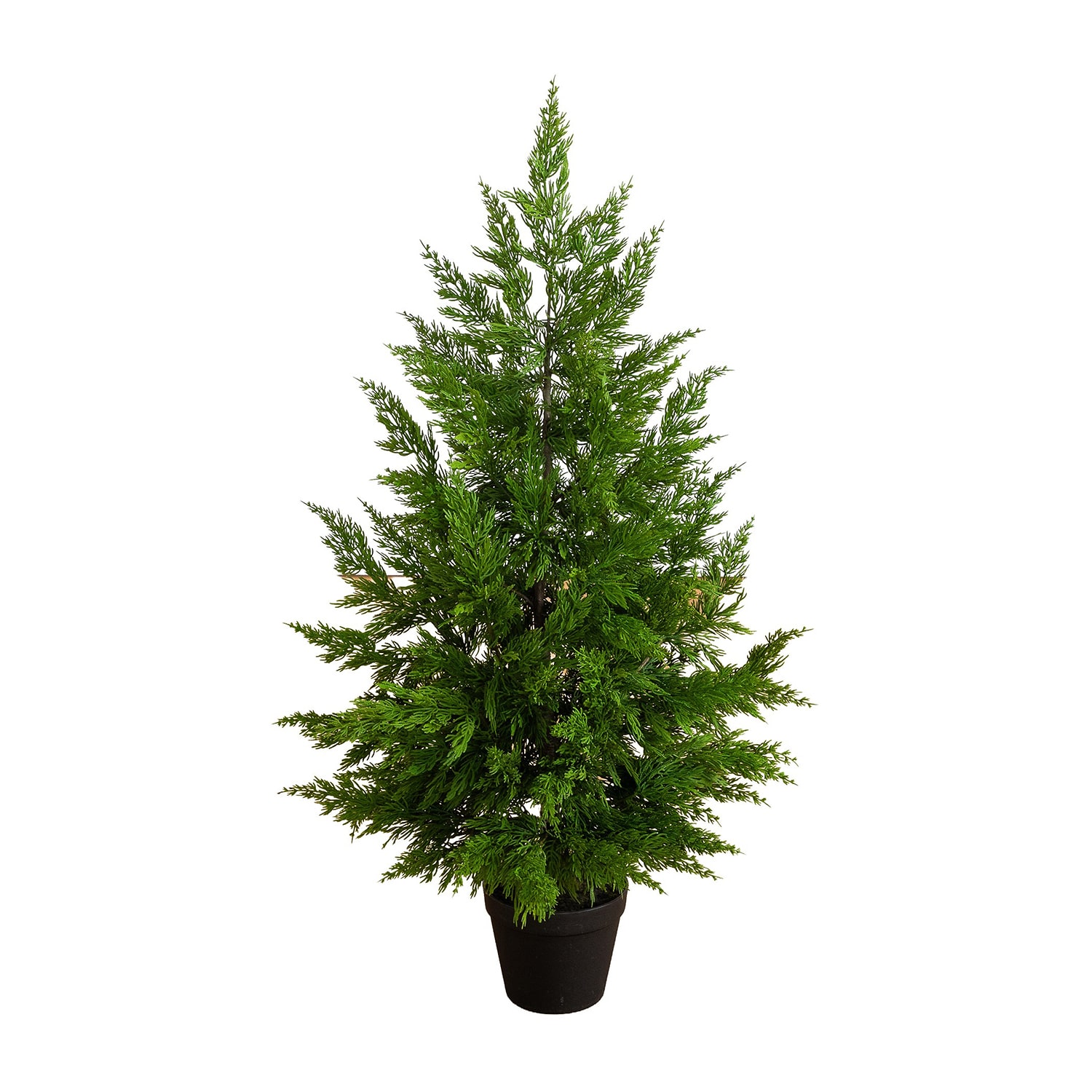 Nearly Natural 38" Real Touch Cypress 3 Foot Christmas Tree