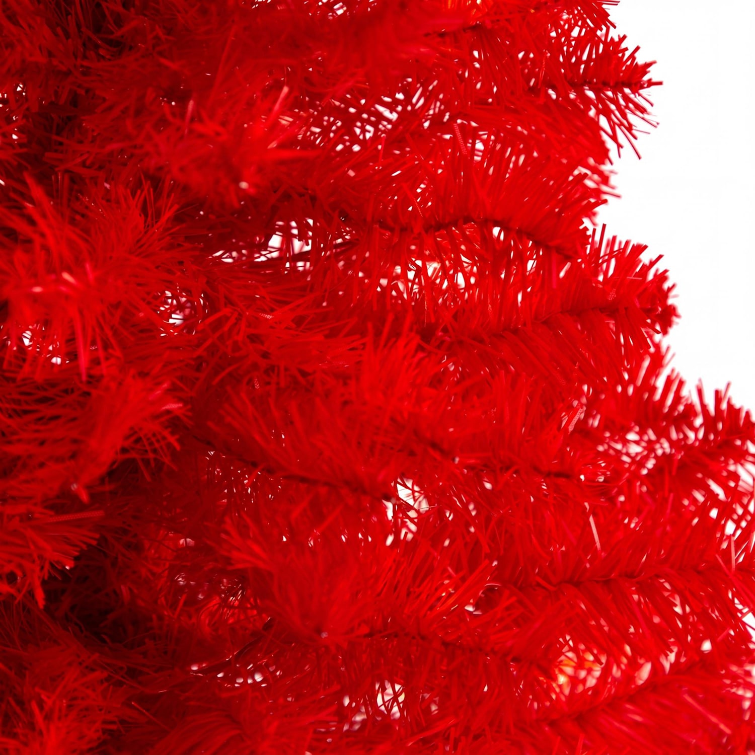 Nearly Natural 3ft Red Pine 3 Foot Pine Christmas Tree
