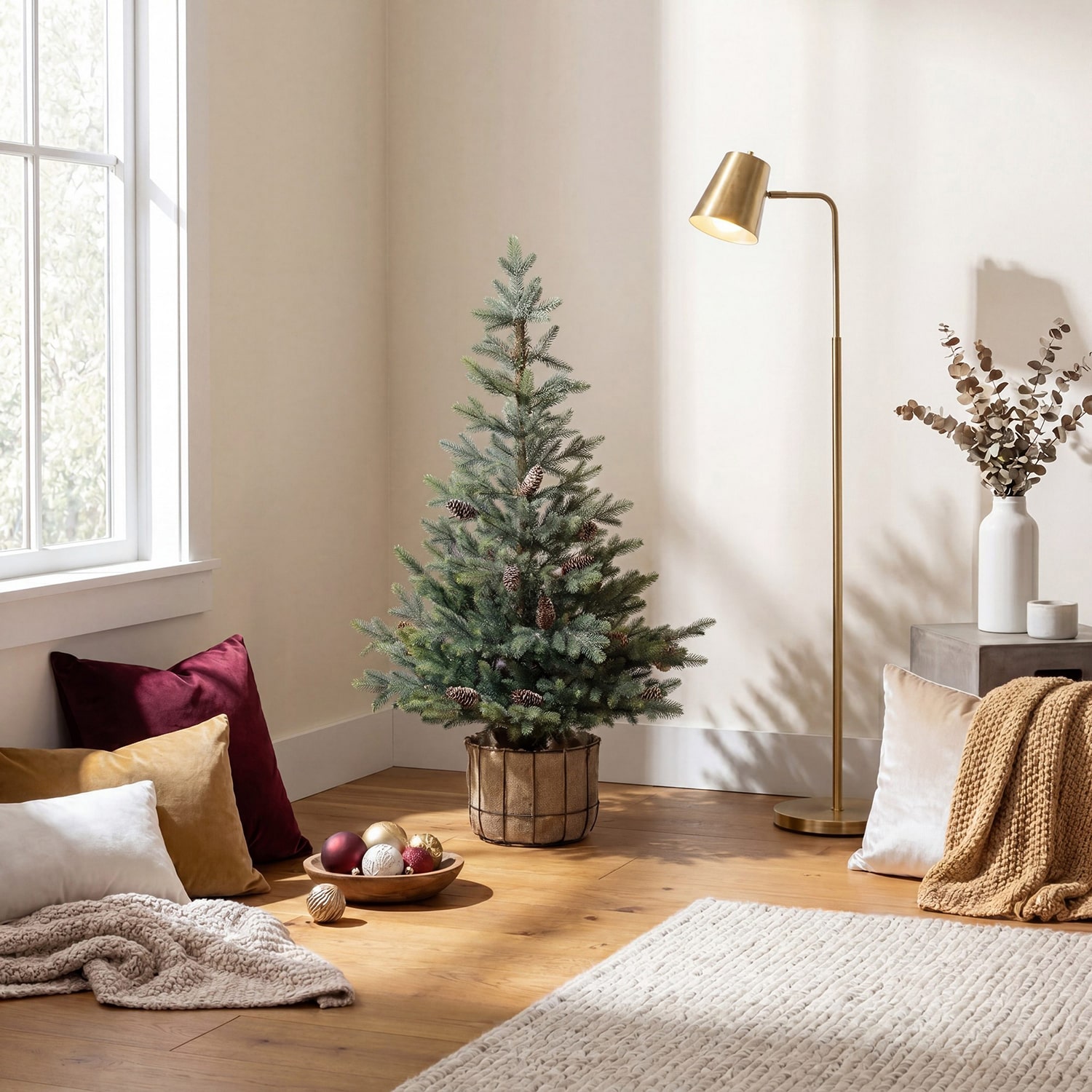 Nearly Natural Balsam 4 Foot Fir Christmas Tree