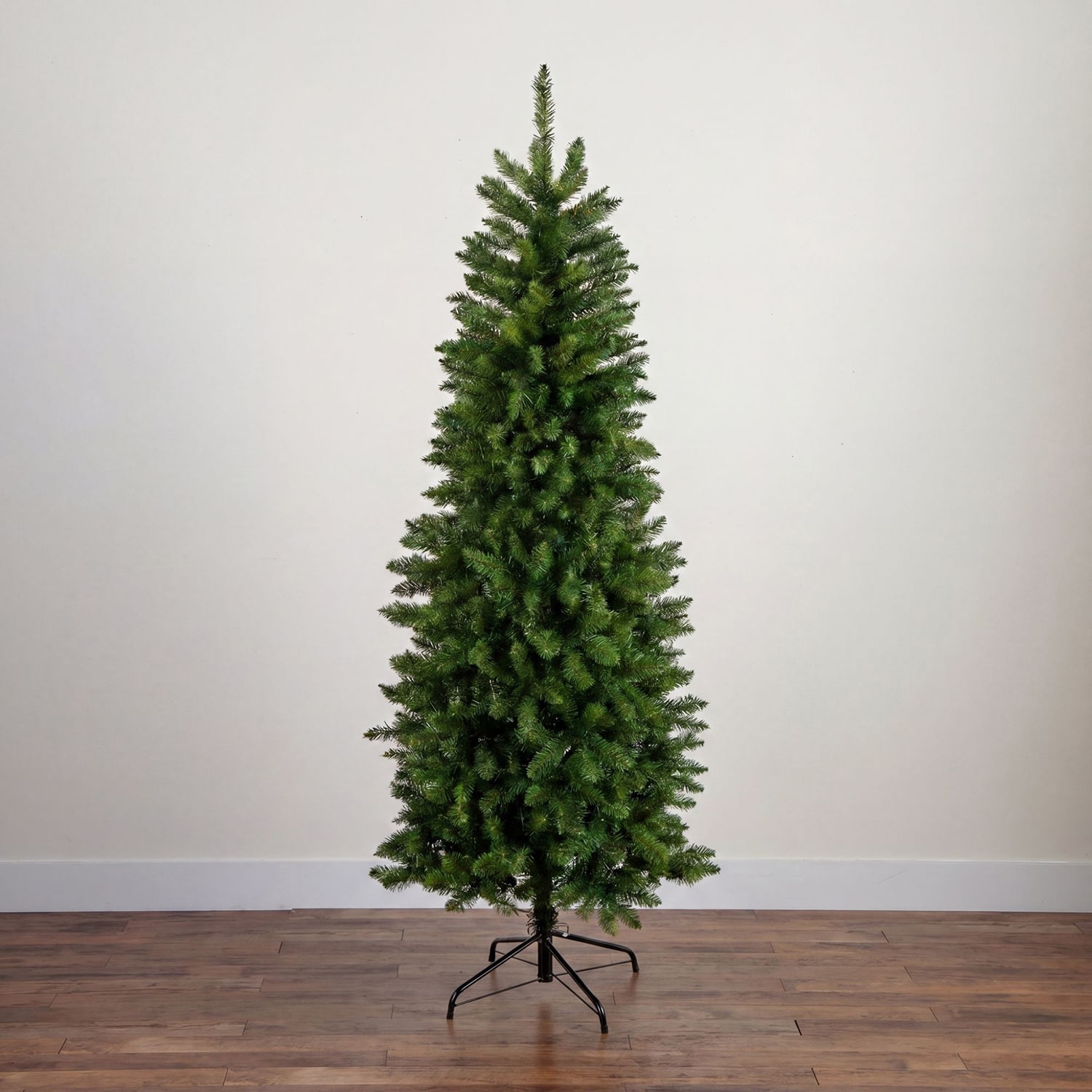 Nearly Natural 6ft Slim Green Mountain Pine 6 Foot Pine Christmas Tree