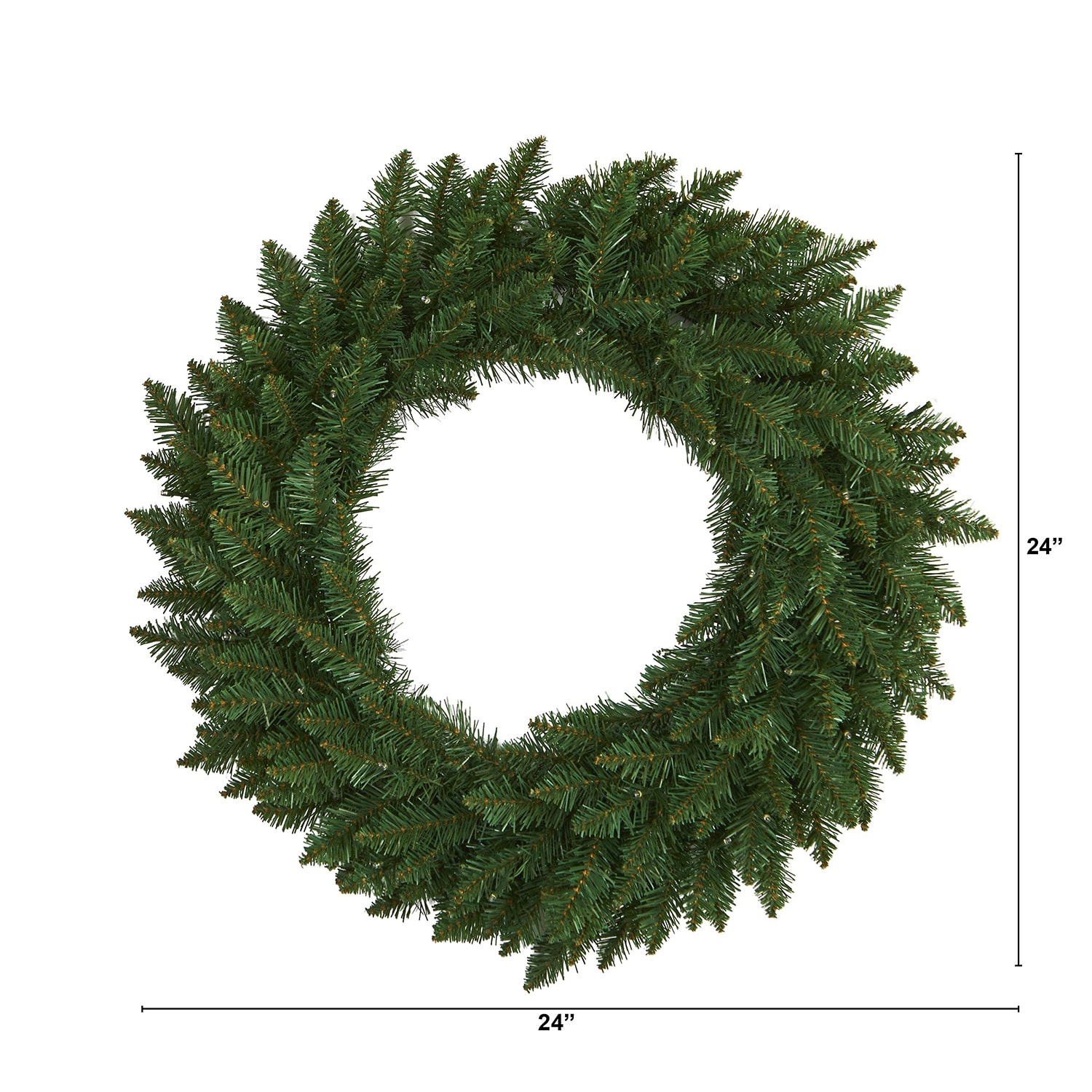 Nearly Natural 24" Pine Wreath