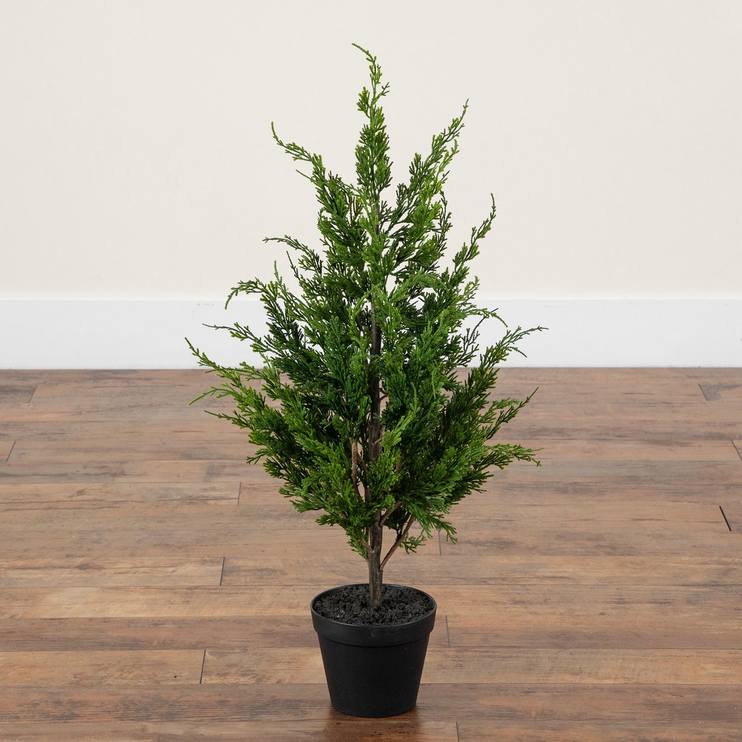 Nearly Natural 33" Winter Cypress 2 1/2 Foot Christmas Tree
