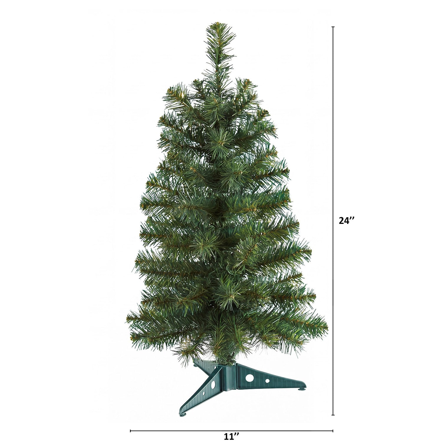 Nearly Natural 2ft Green Tree 2 Foot Pine Christmas Tree