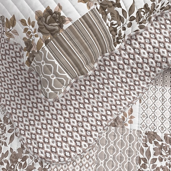 Linery Cottage Patchwork Reversible Quilt Set