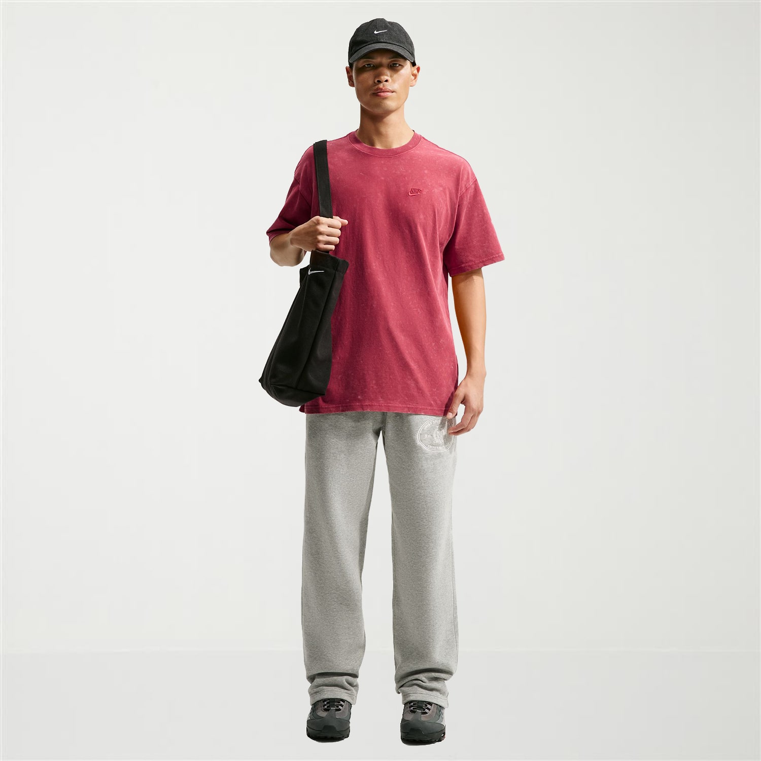Nike Mens Round Neck Short Sleeve Active T-Shirt