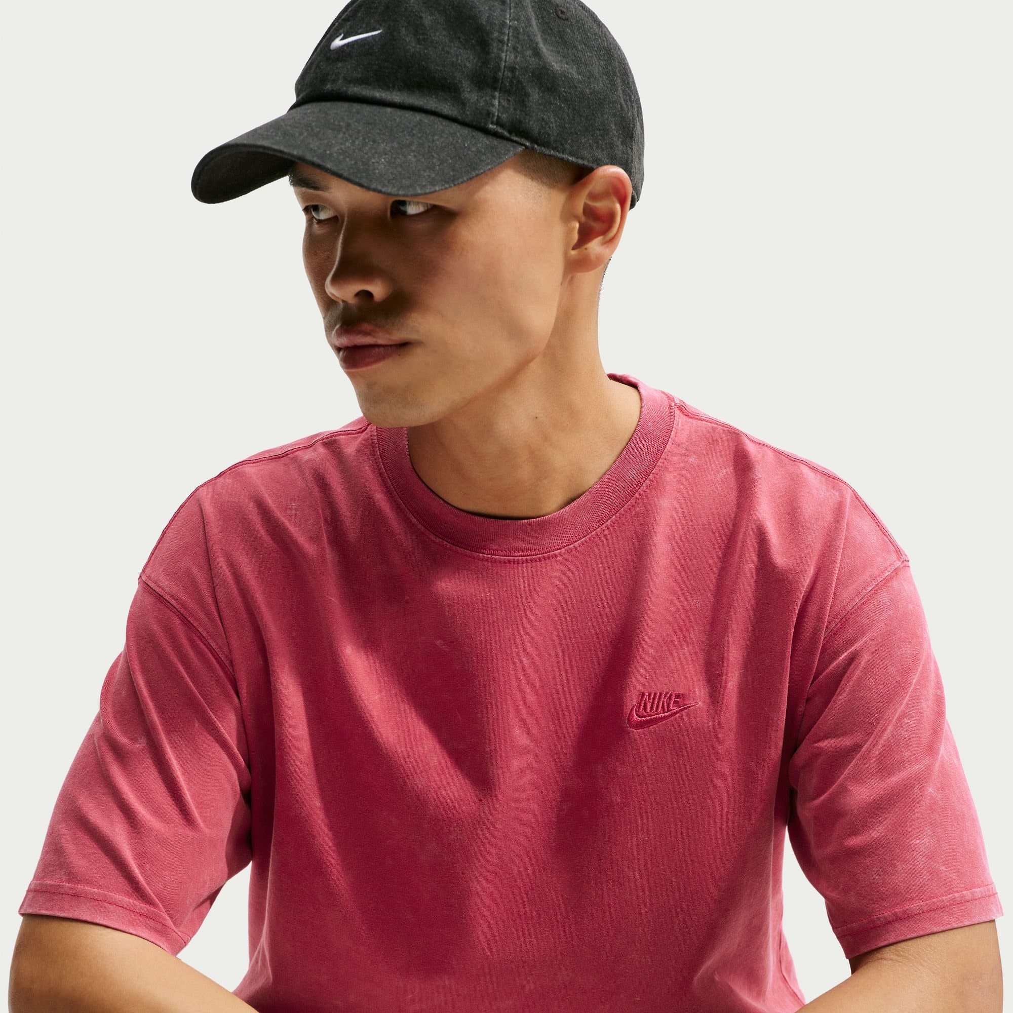Nike Mens Round Neck Short Sleeve Active T-Shirt