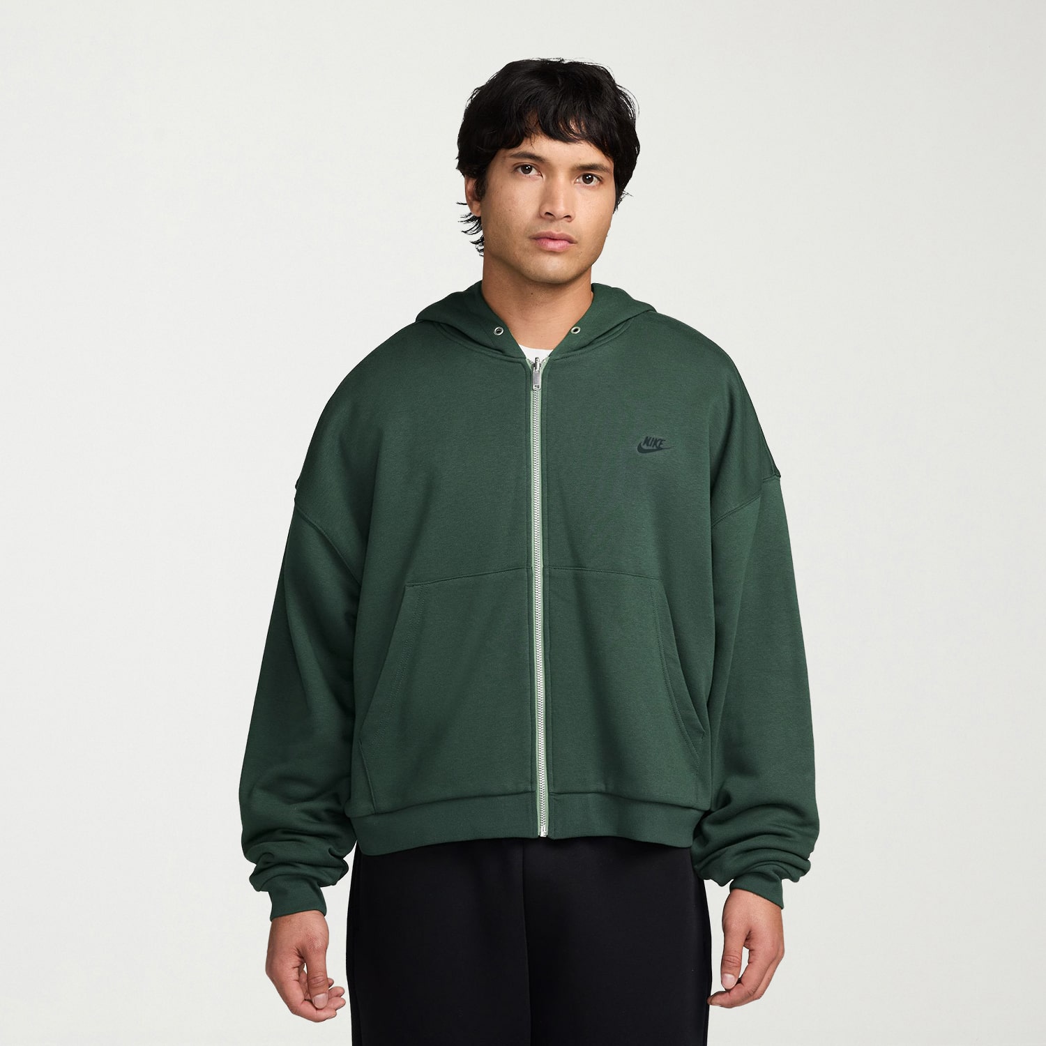 Nike Sweatshirt Mens Long Sleeve Zipper Active Hoodie