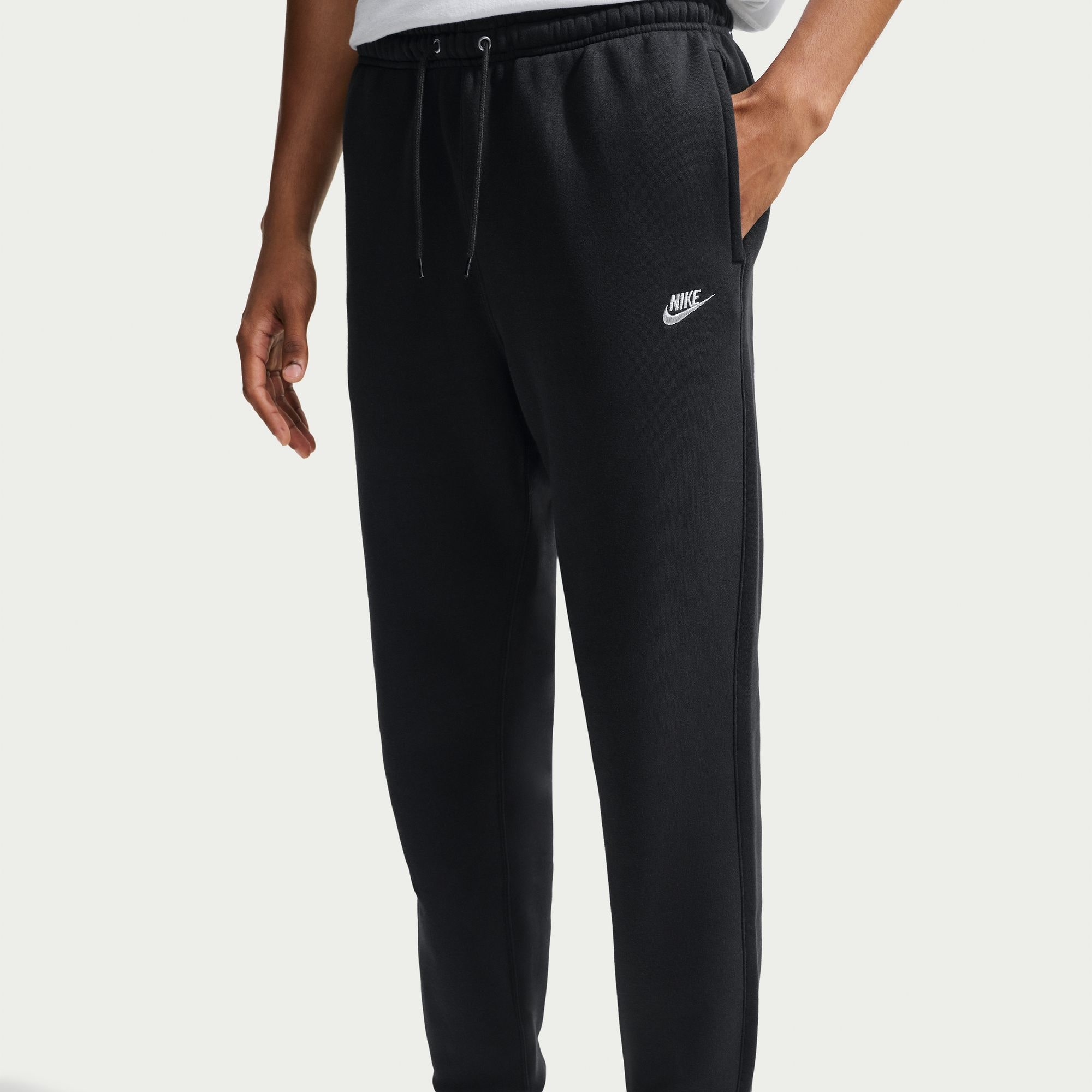 Nike Sweatpants Mens Cuffed Mid Rise Classic Fit Fleece Active Jogger Pant