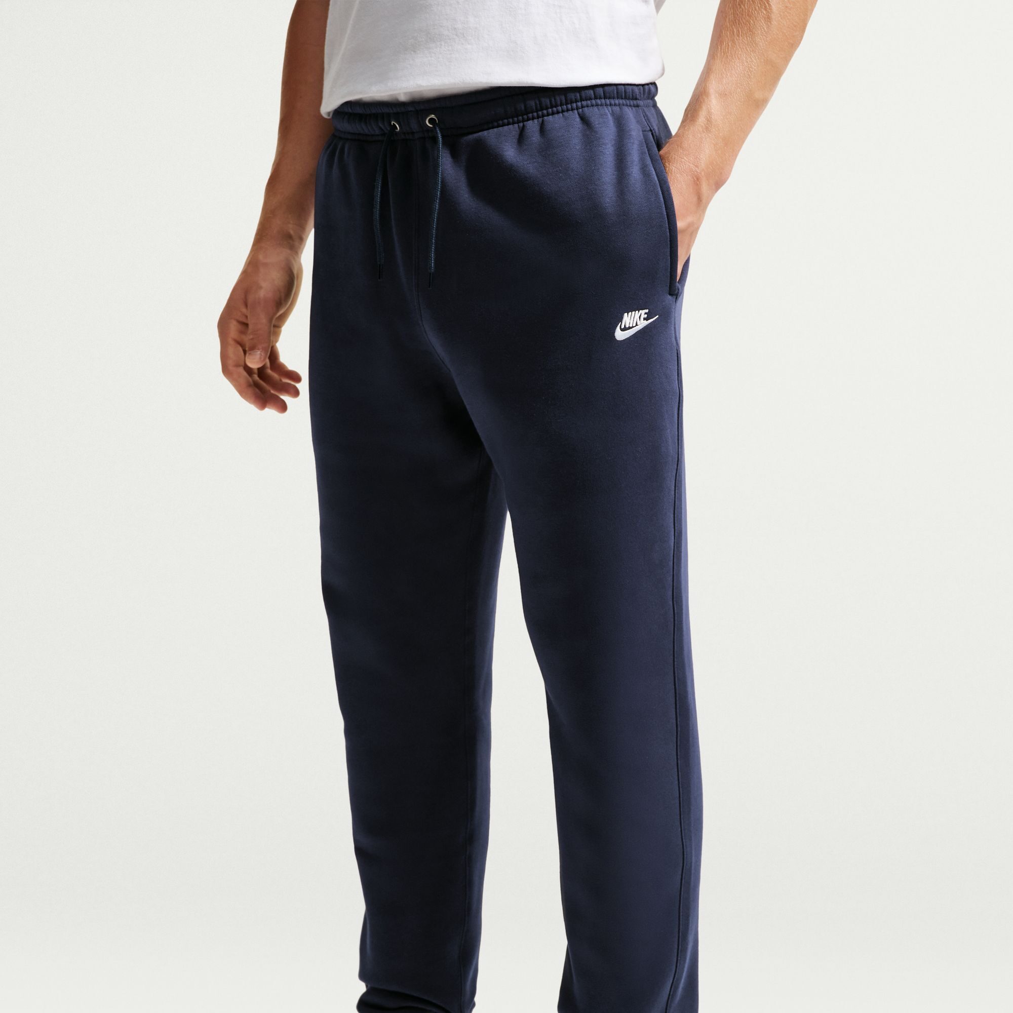 Nike Sweatpants Mens Cuffed Mid Rise Classic Fit Fleece Sweatpant