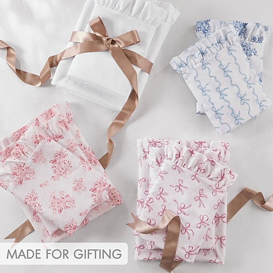 Intelligent Design Microfiber Ruffle Sheet Set