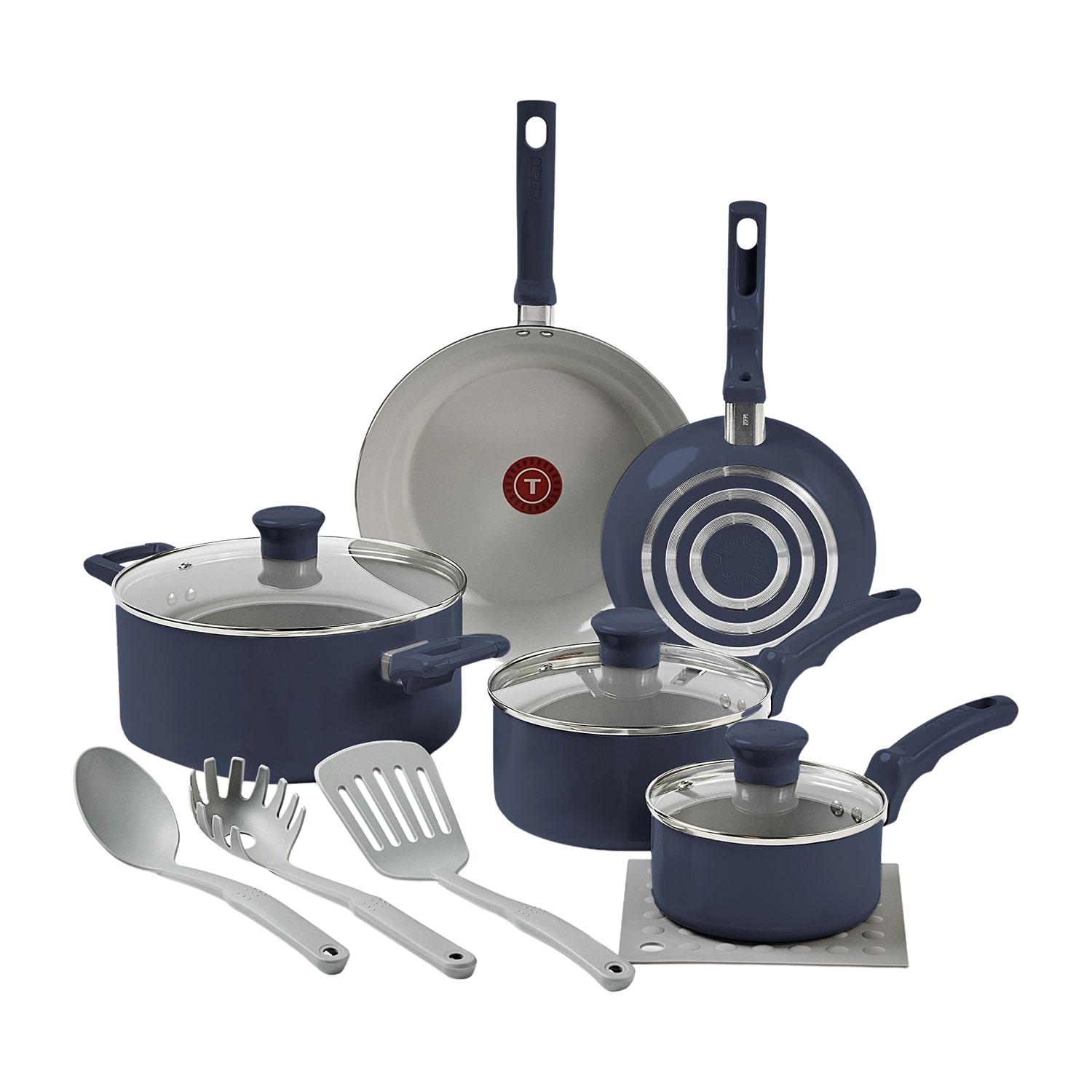 T-Fal Ceramic 12-pc. Non-Stick Cookware Set