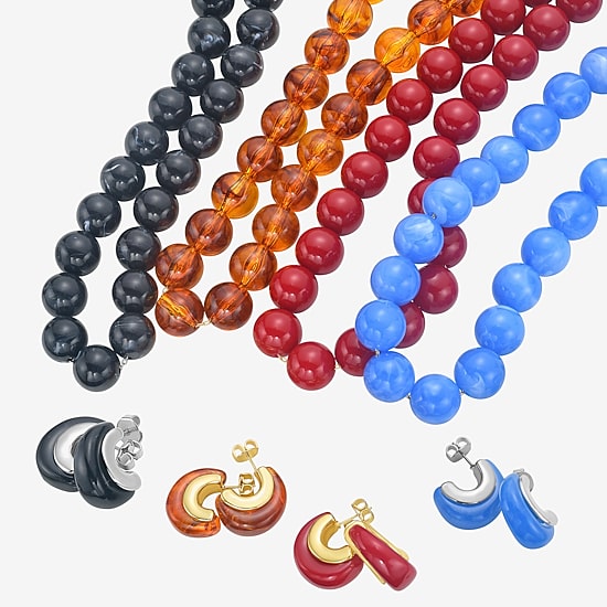 RM Rebecca Minkoff Womens Beaded Necklace
