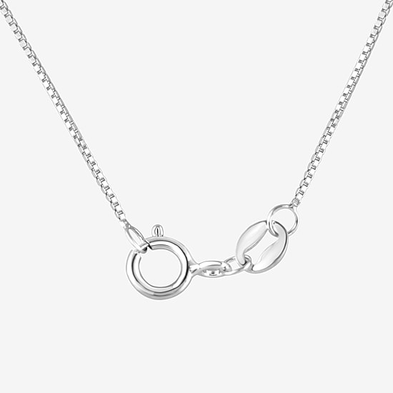 (G / Si1-Si2) Womens 1/2 CT. Lab Grown White Diamond Sterling Silver 18 Inch Pendant Necklace