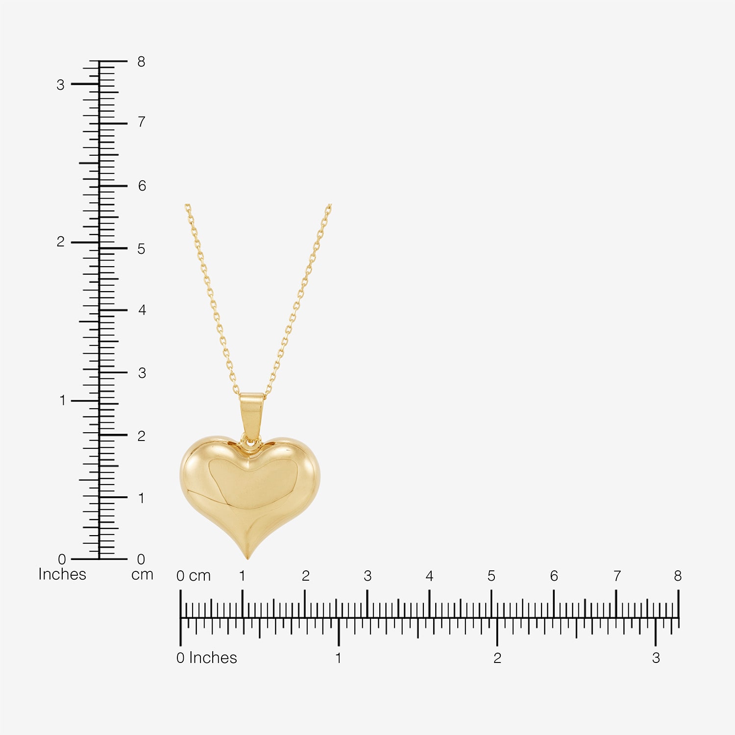 Bonded Brilliance Womens 14K Gold Bonded With Sterling Silver 18 Inch Pendant Necklace