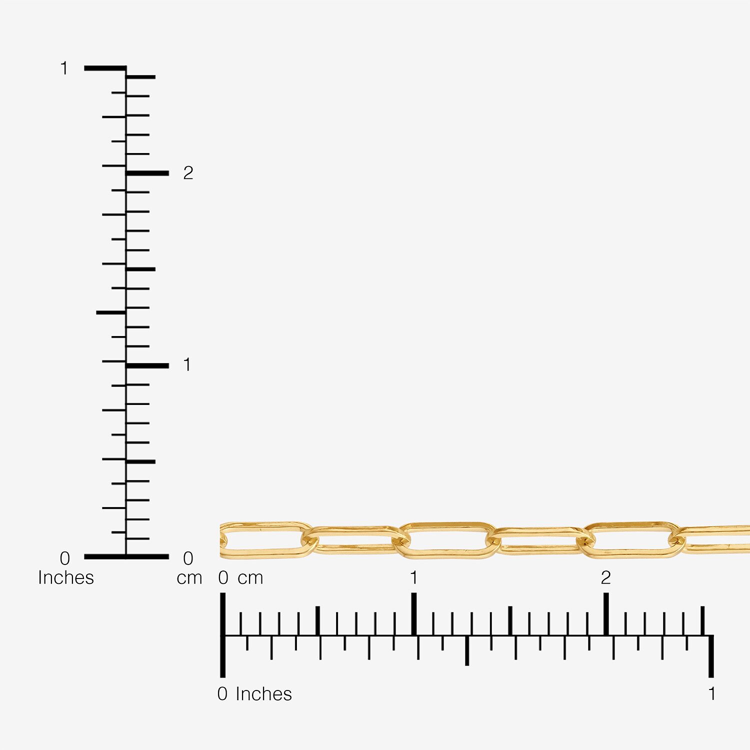 Bonded Brilliance Womens 14K Gold Bonded With Sterling Silver 7.5 Inch Solid Paperclip Chain Bracelet