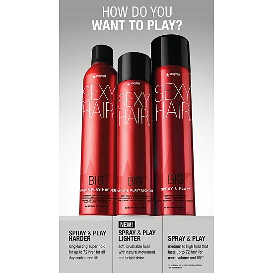 Sexy Hair Lighter Volume Hair Spray 9 oz.