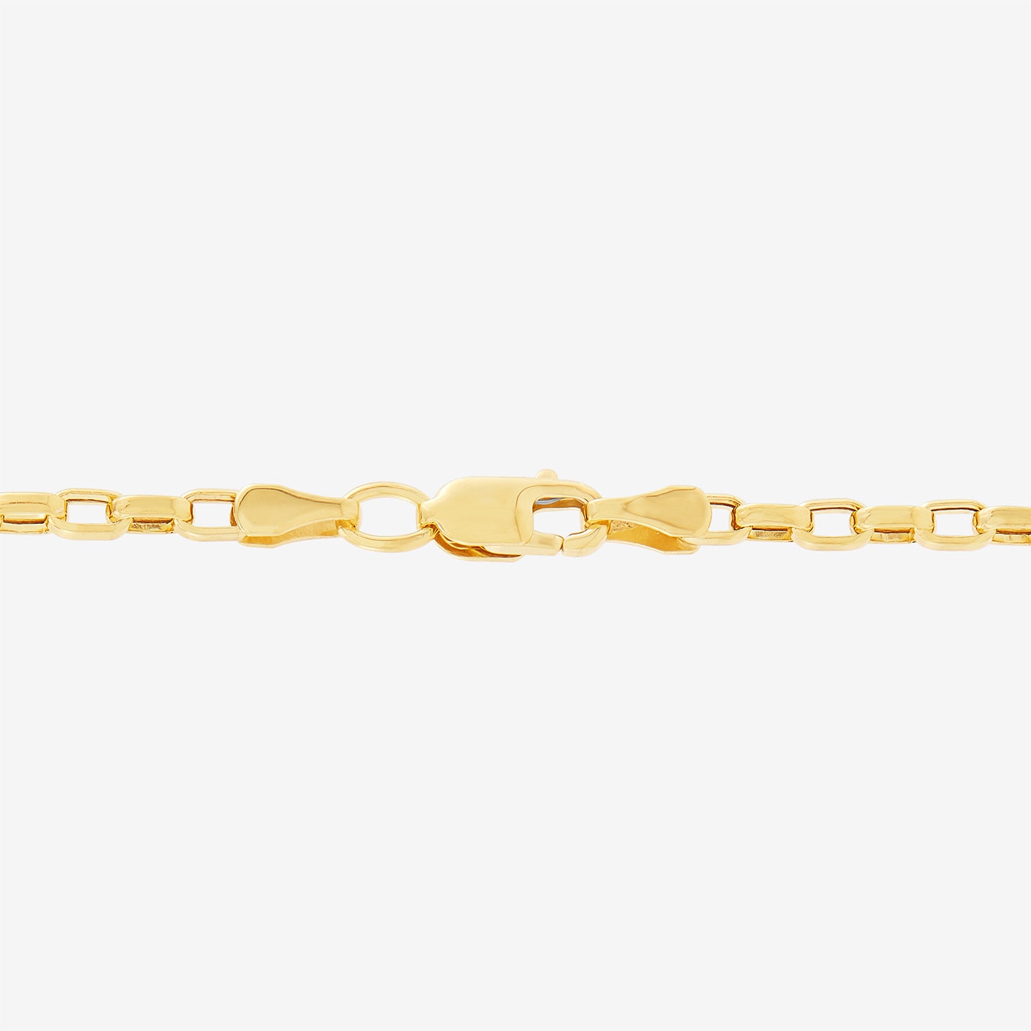 Bonded Brilliance Womens 14K Gold Bonded With Sterling Silver Inch Box Chain Necklace