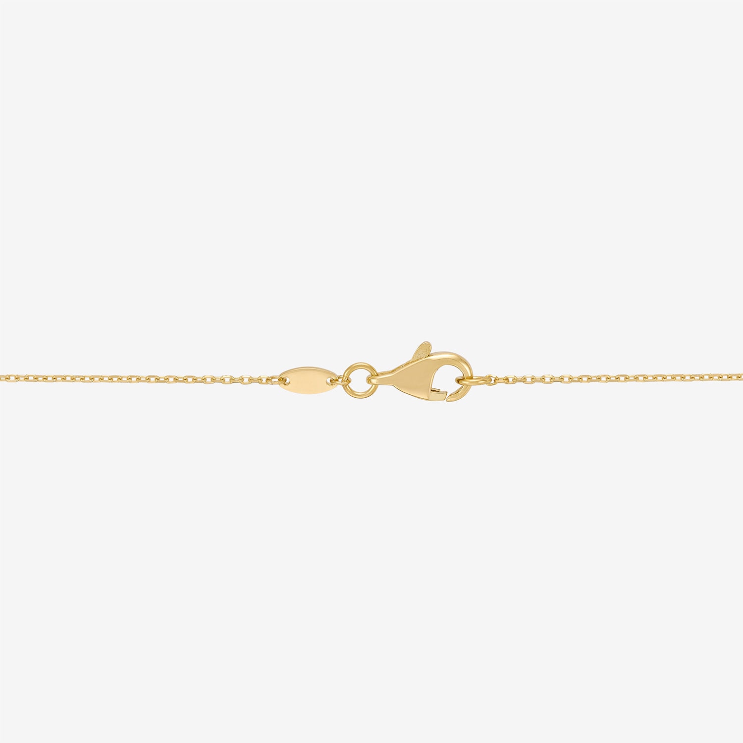 Bonded Brilliance Crucifix Womens 14K Gold Bonded With Sterling Silver Cross 18 Inch Pendant Necklace