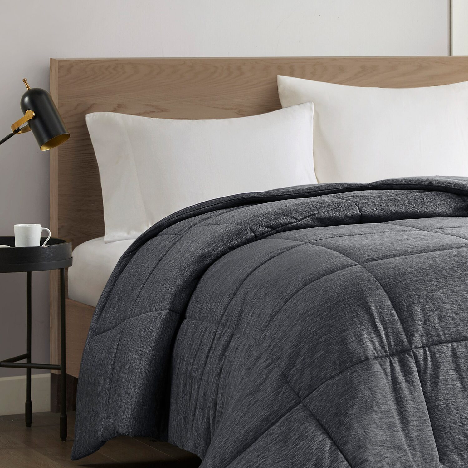 Intelligent Design Comfort Cool Jersey Knit Oversized Down Alternative Comforter