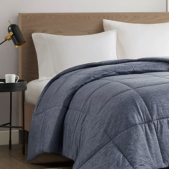 Intelligent Design Comfort Cool Jersey Knit Oversized Down Alternative Down Alternative Comforter