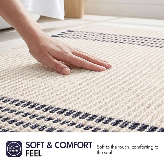 Madison Park Millstreet Waffle Weave Bath Rug