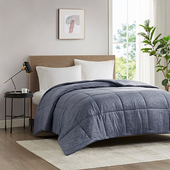 Intelligent Design Comfort Cool Jersey Knit Oversized Down Alternative Down Alternative Comforter