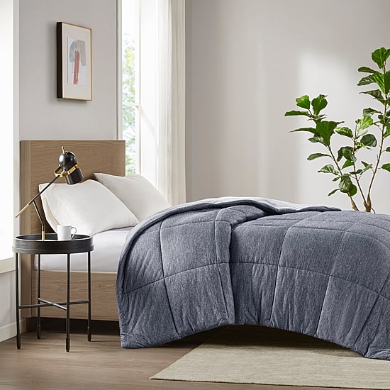 Intelligent Design Comfort Cool Jersey Knit Oversized Down Alternative Down Alternative Comforter