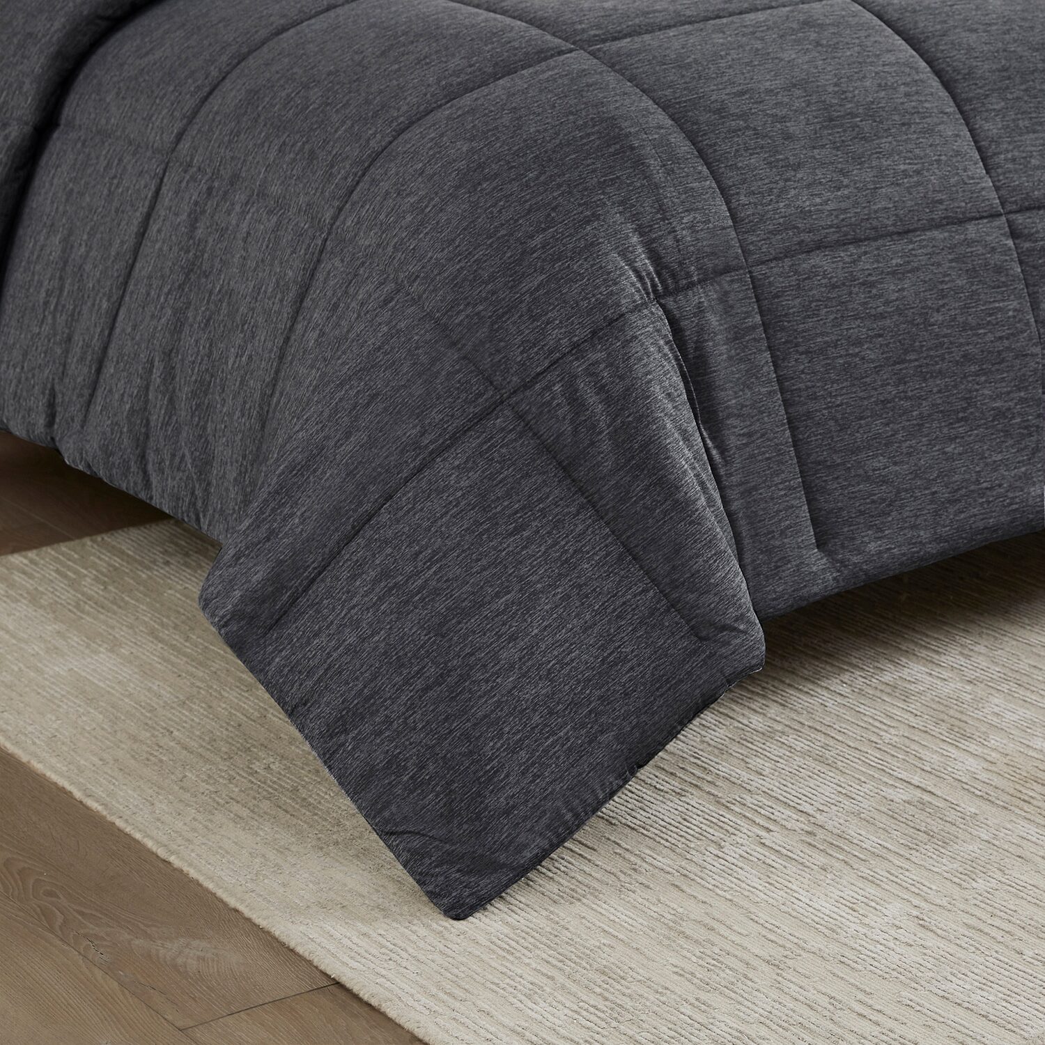 Intelligent Design Comfort Cool Jersey Knit Oversized Down Alternative Comforter