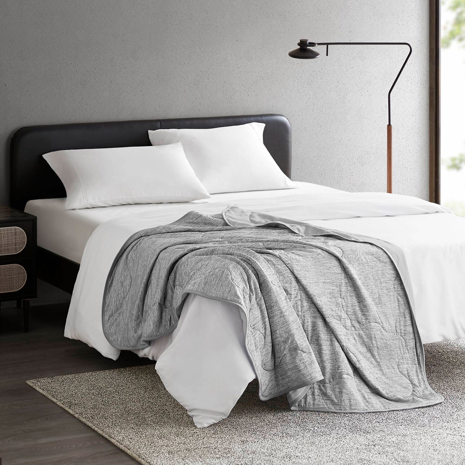 Sharper Image Cooling Touch Down Alternative Throw