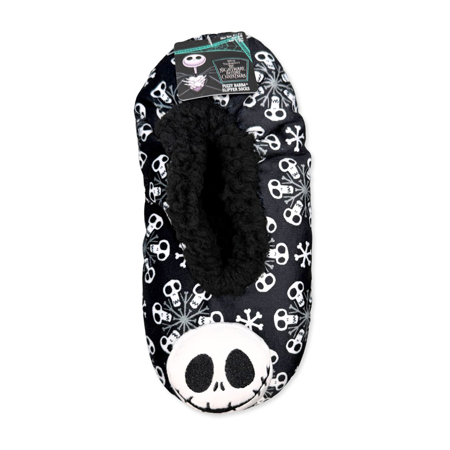Womens Multi-Pack 1 Pair Nightmare Before Christmas Slipper Socks