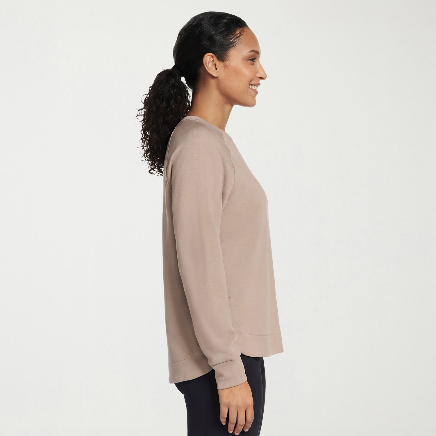 Skechers Womens SkechLuxe Elevate Crew Neck Sweatshirt