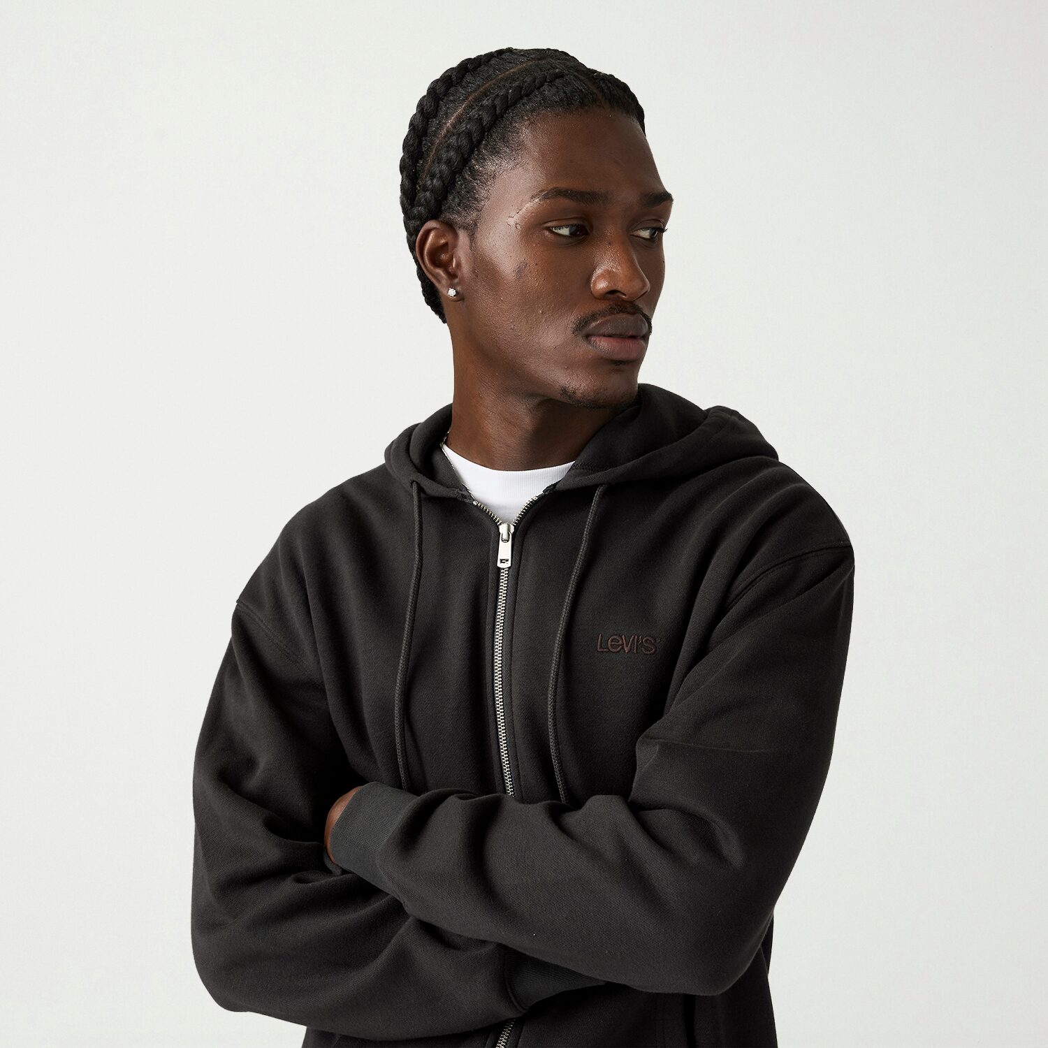 Levi's® Mens Long Sleeve Zipper Hoodie