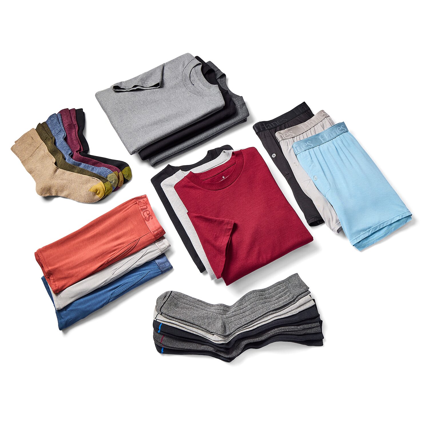 Stafford Heavyweight Mens 3 Pack Short Sleeve Crew Neck T-Shirt