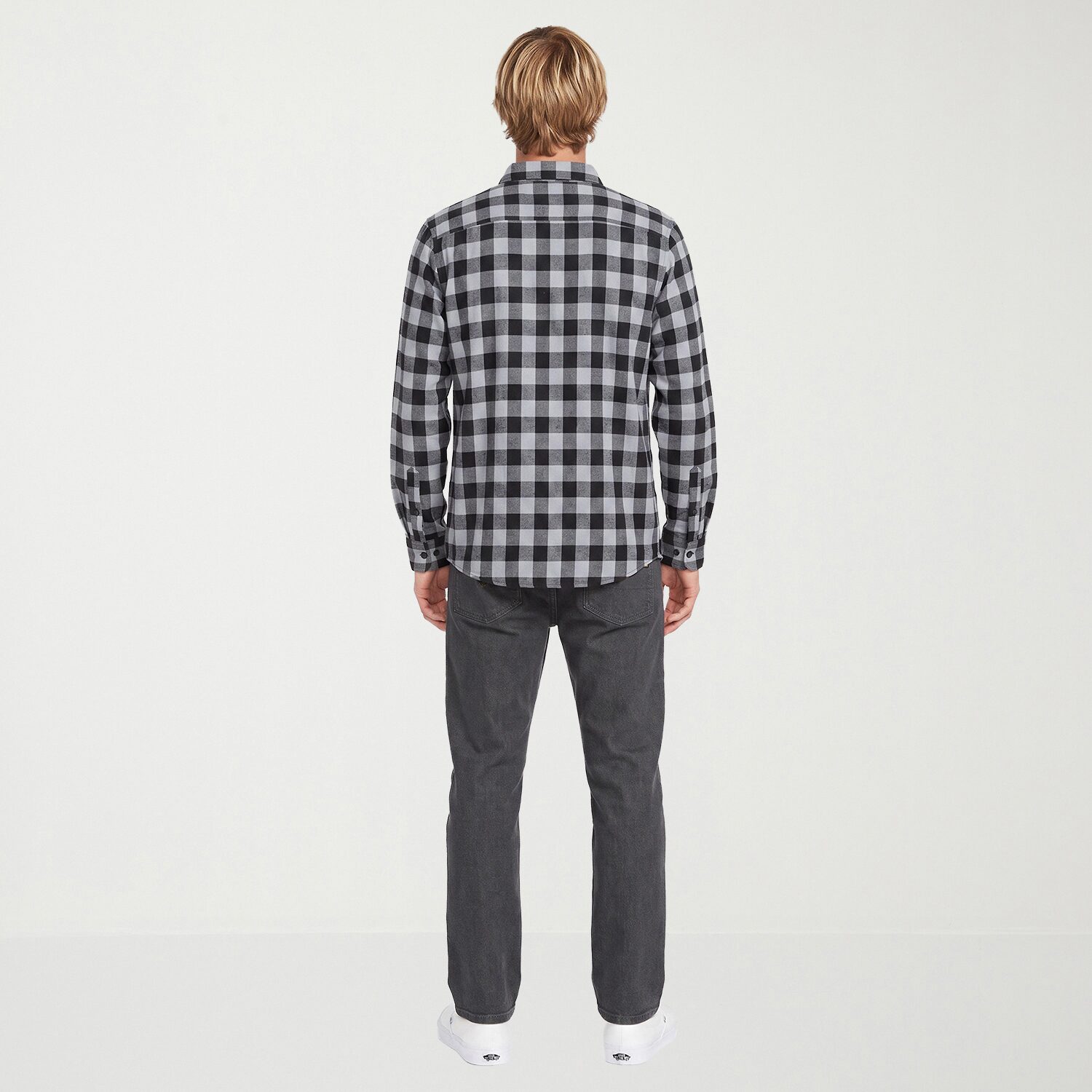 VOLCOM Mens Long Sleeve Regular Fit Flannel Shirt