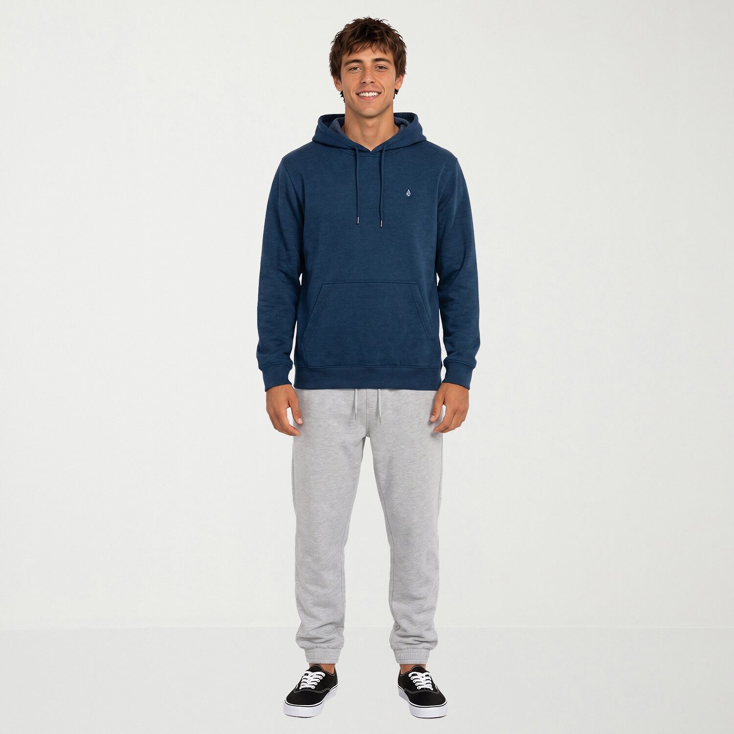 VOLCOM Mens Hooded Long Sleeve Sweatshirt