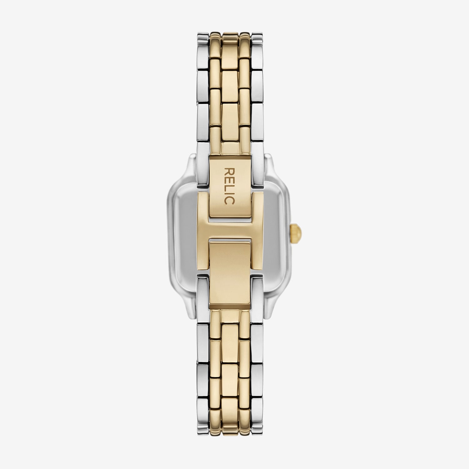 Relic By Fossil Queens Court Womens Two Tone Bracelet Watch Zr12682