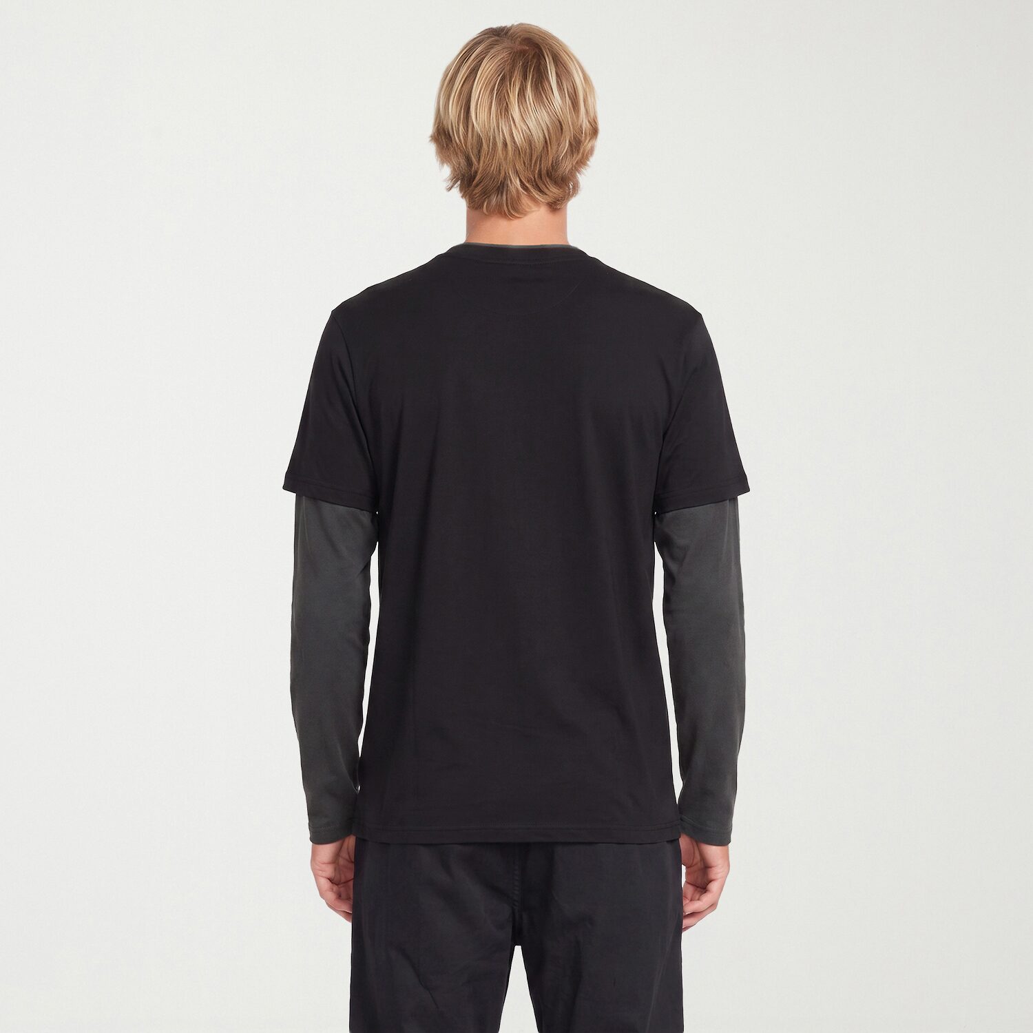 VOLCOM Mens Hooded Long Sleeve T-Shirt