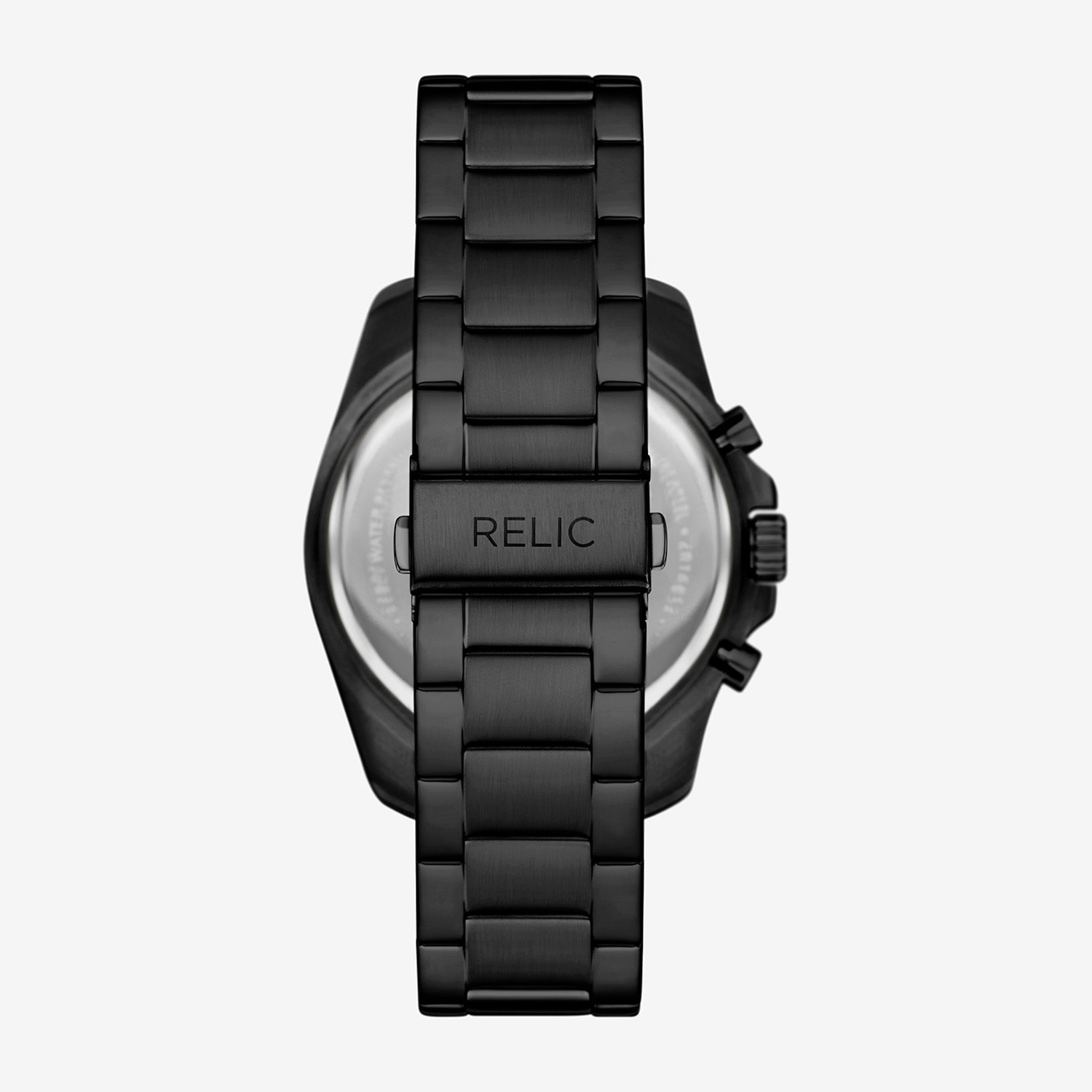 Relic By Fossil Daley Mens Gray Stainless Steel Bracelet Watch Zr16057