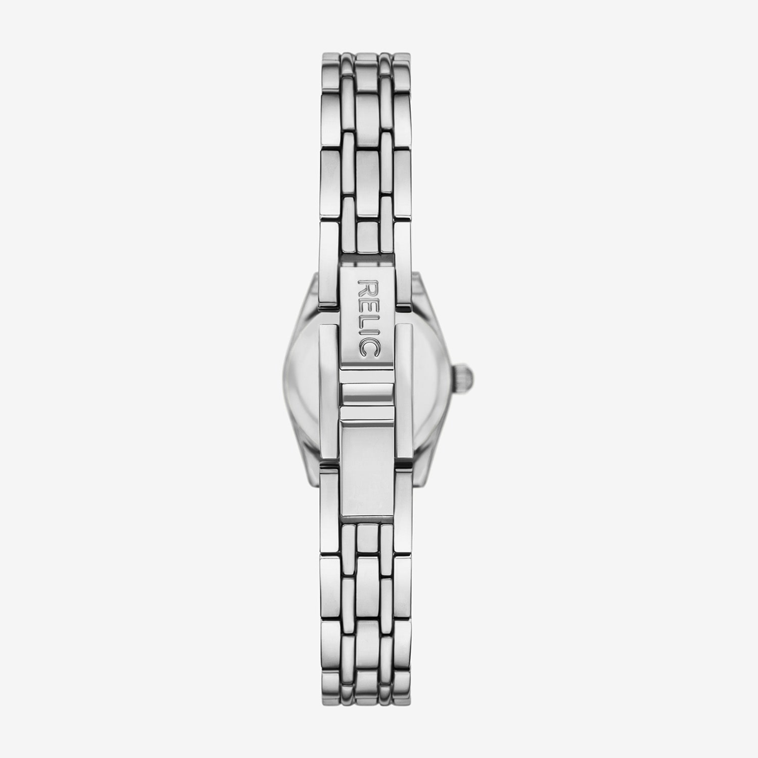 Relic By Fossil Queen'S Court Mini Womens Silver Tone Bracelet Watch Zr12681