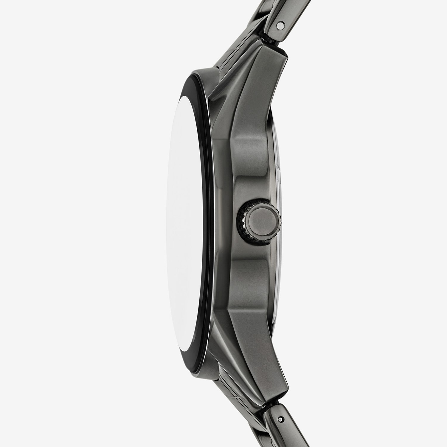 Relic By Fossil Rylan Mens Gray Stainless Steel Bracelet Watch Zr77349