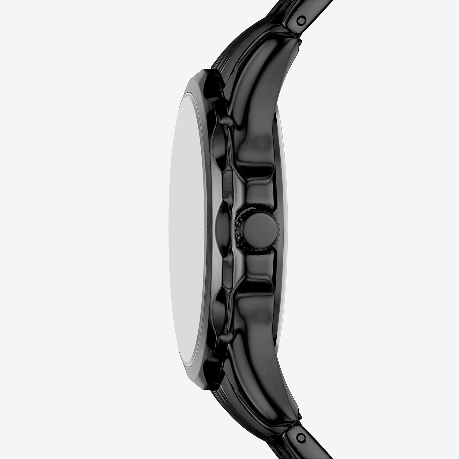 Relic By Fossil Liam Mens Black Bracelet Watch Zr16062
