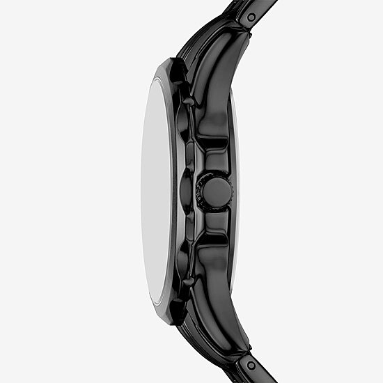 Relic By Fossil Liam Mens Black Bracelet Watch Zr16062
