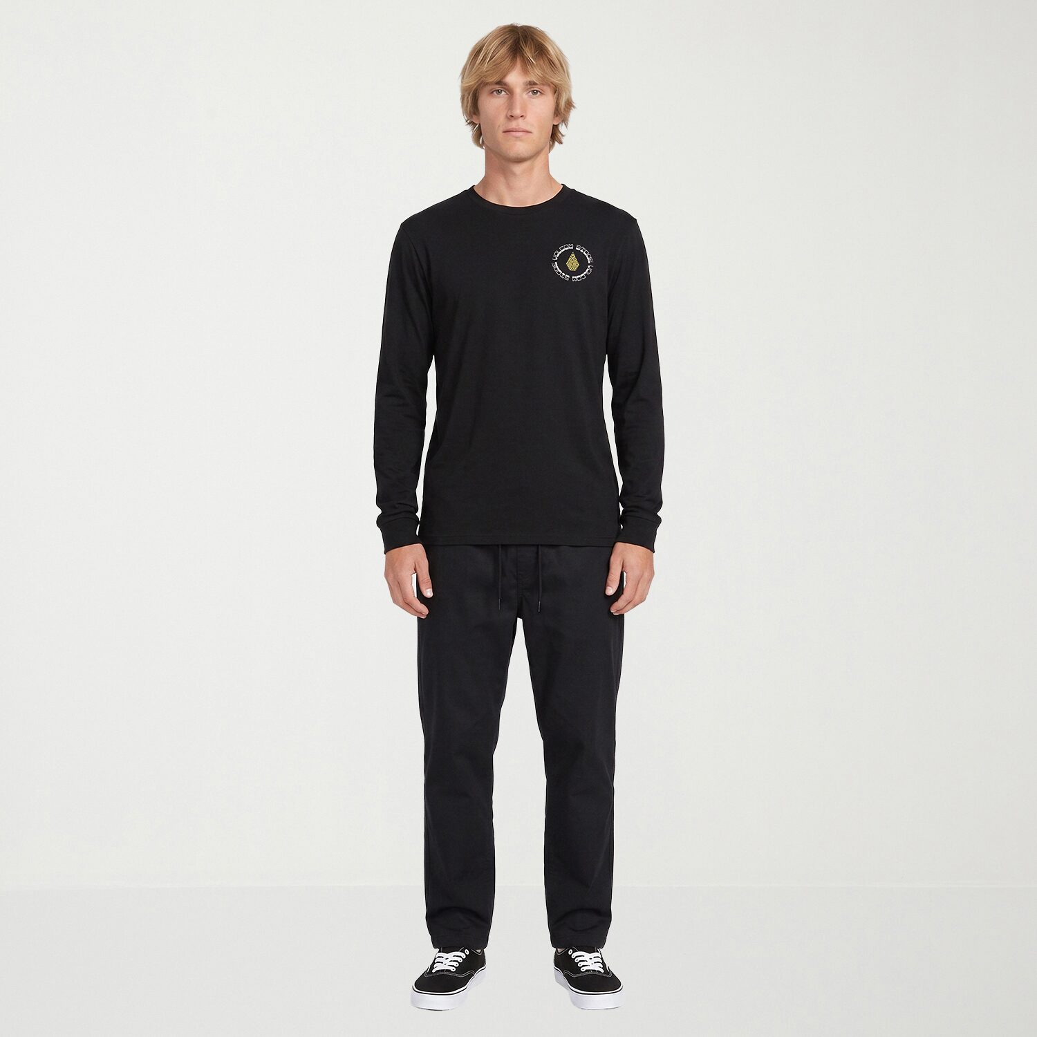 VOLCOM Mens Crew Neck Long Sleeve Regular Fit Thermal Top