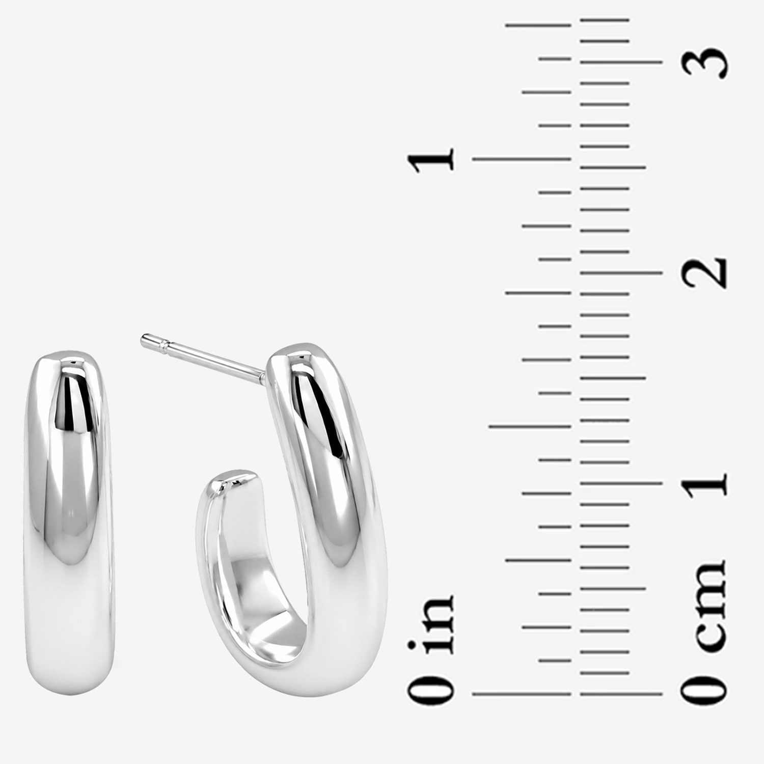 Sparkle Allure Sparkle Allure Womens 2 Pair Earring Set