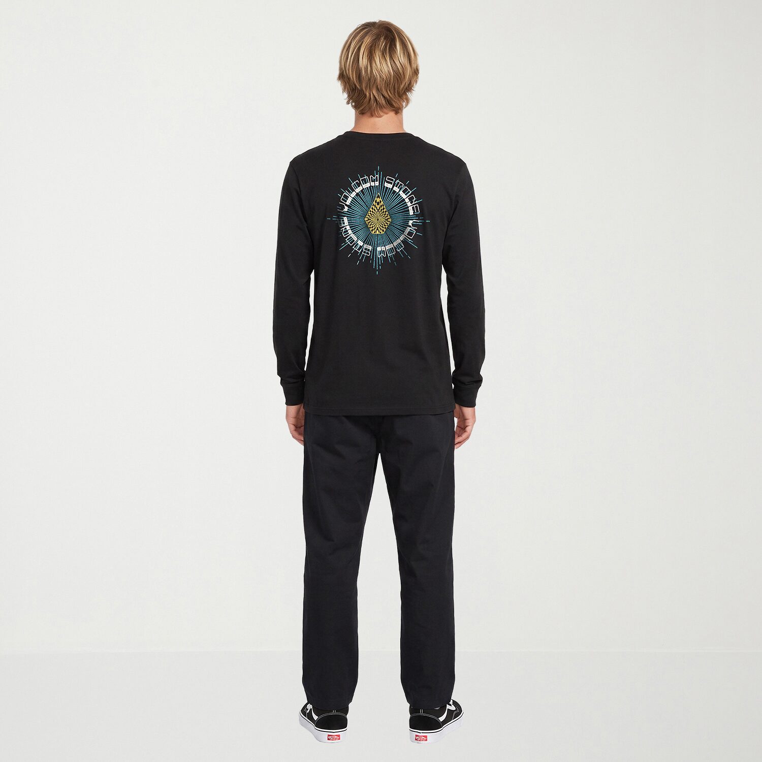VOLCOM Mens Crew Neck Long Sleeve Regular Fit Thermal Top