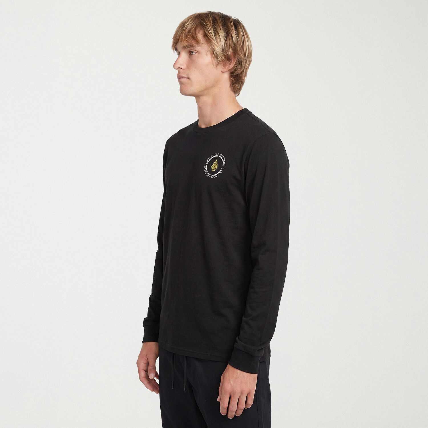 VOLCOM Mens Crew Neck Long Sleeve Regular Fit Thermal Top