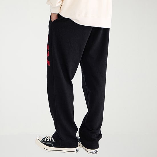 AEROPOSTALE Mens Regular Fit Fleece Sweatpant, Color: Dark Black - JCPenney